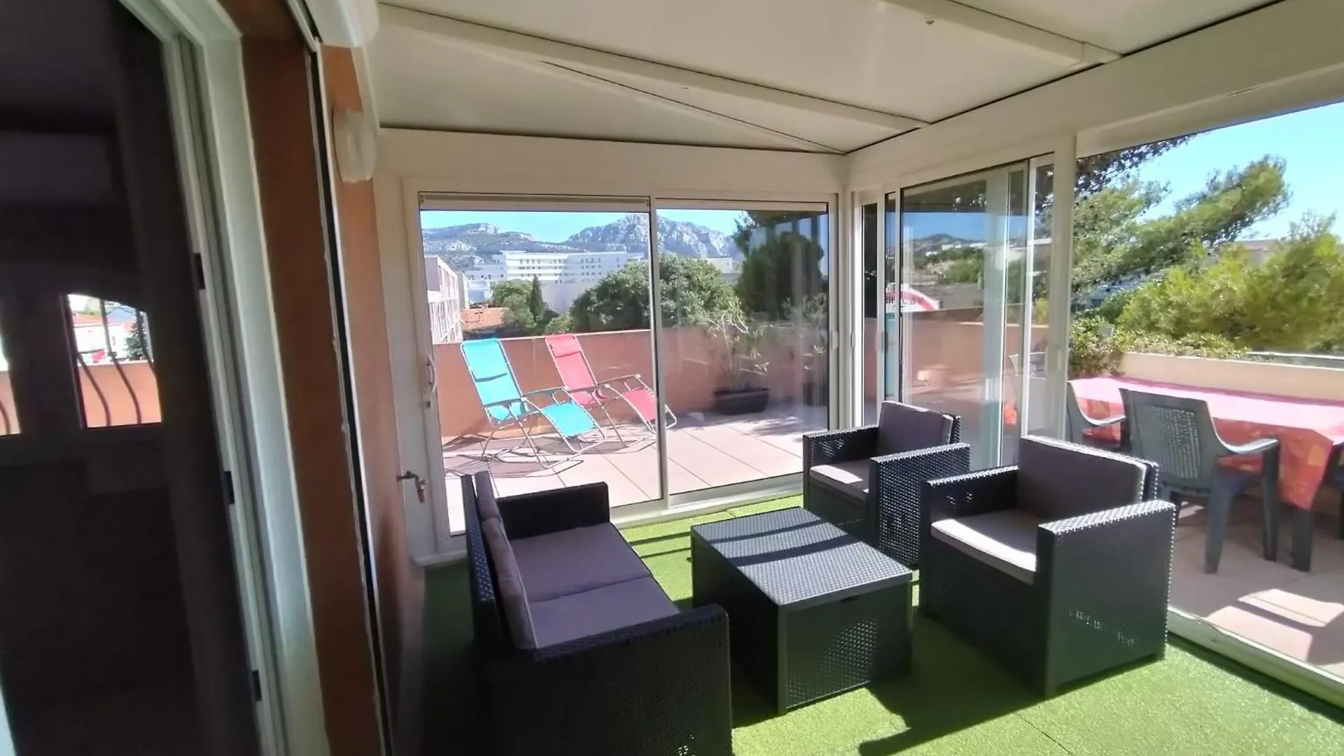 Duplex T4 Toit Terrasse Plages Parc Borely 13008 Marseille Frankrike