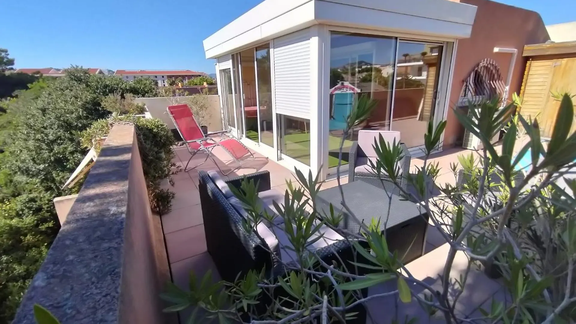 Duplex T4 Toit Terrasse Plages Parc Borely 13008 Marselha